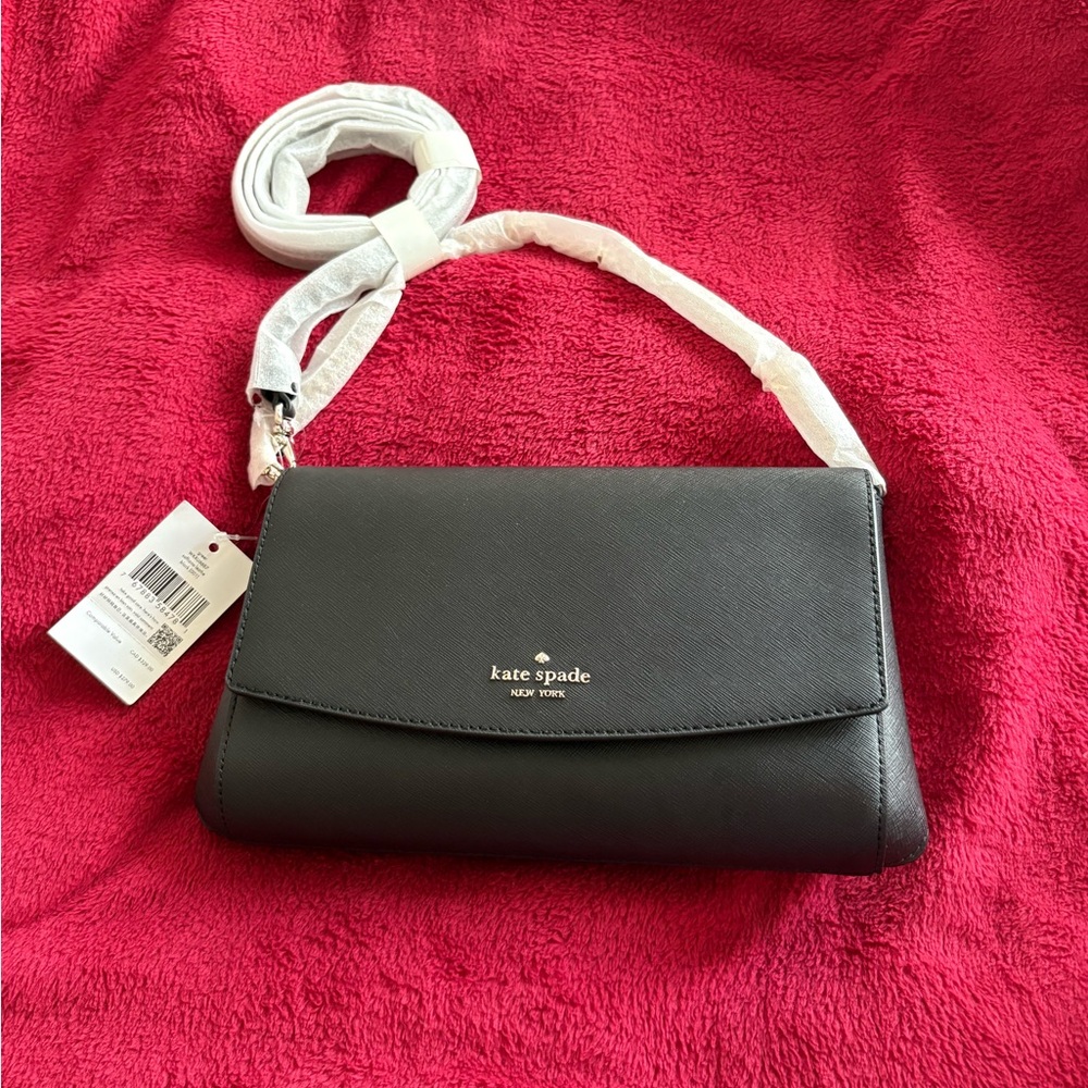 Kate Spade Authentic designer Laurel Way Greer purses in luxurious black - Picture 2 of 6